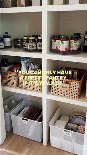 Satisfying Pantry Makeover by The Home Edit ❤️✨