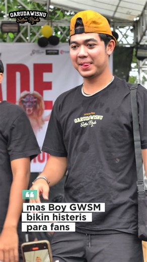 Mas Boy di teriakin fans #gwsm #garudawisnusatriamuda