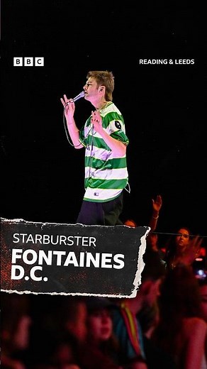 Fontaines D.C. with Starburster at Reading and Leeds 2026 #fontainesdc #RandL26