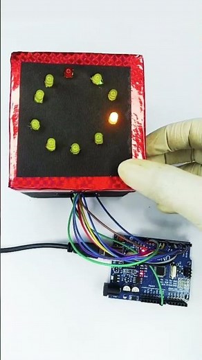 Arduino Arcade Button Timing Game 🔴 Press at the Right Moment! #shorts #arduino #arduinoprojects