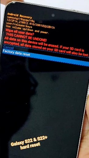 Samsung🔥 Galaxy S22 & S22+ Hard Reset | Remove PIN, Pattern & Password Lock✅ (2026) #shorts