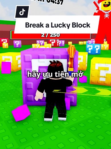 Cách Chơi Roblox: Phá Lucky Block Để Có Kinh Nghiệm