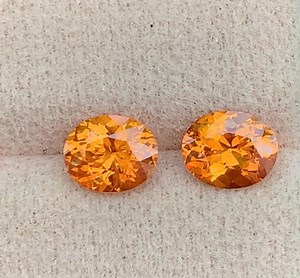 Untreated Fanta Orange Spessartite Matching Pair From Nigeria - Etsy Canada