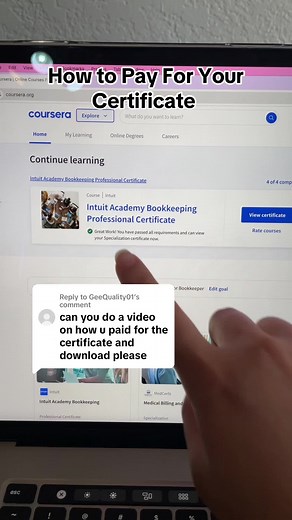 Cómo pagar tu certificado en Coursera