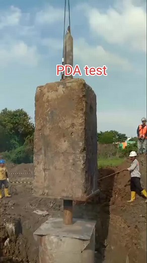 Tes Pile Drive Analyzer untuk Bored Pile