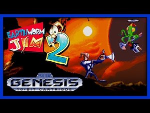Earthworm Jim 2 | Mega Drive Longplay/ Playthrough [4:3, 60 FPS]
