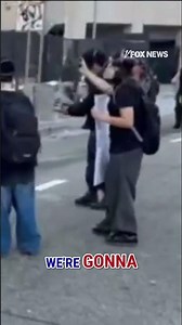 SHOCKING graffiti EXPOSED at No Kings protest #shorts #us #news #foxnews