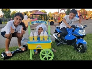 Ice Cream Cart Toys at the Park Hzhtube Kids Fun