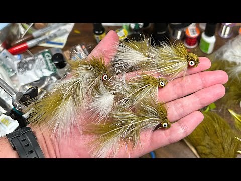 Mini Dungeon - Kelly Galloup articulated streamer fly tying