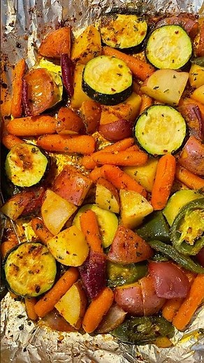 How to Make Perfect Roasted Vegetables Every Time 🥕🍠 🔥 Quick, Simple & Delicious!
