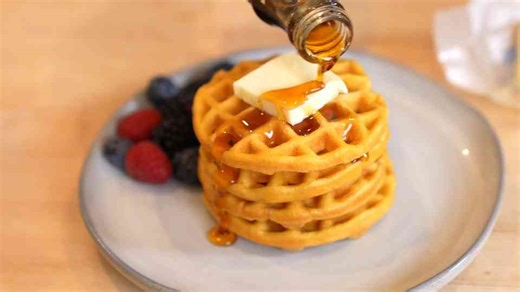 Waffles with Just 2 Ingredients?! Low Carb, Keto Friendly Recipe