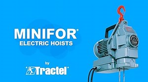 Watch How to use the Minifor Electric Hoist on Amazon Live