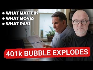 Kiyosaki WARNS: America's 401k Bubble Is About to EXPLODE