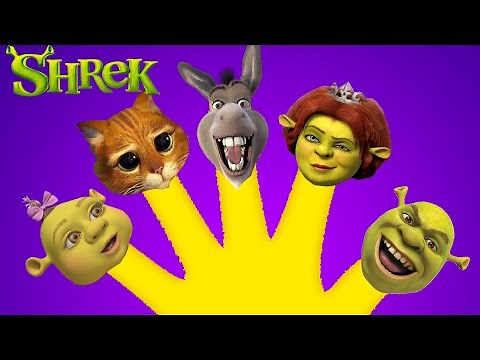 Shrek finger family song | Daddy finger song Shrek Mix