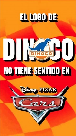 El logo de Dinoco no tiene sentido en Cars. #cars #cars2 #pixar #pelicula #dinosaurs #paleontology