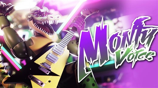 Montgomery Gator - original voice impression | Five Nights at Freddy's Security Breach