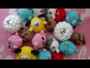 MINI BT21 TUTORIAL // BTS crochet pattern