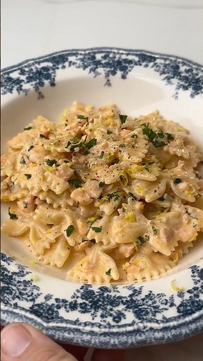 Pasta con salmone