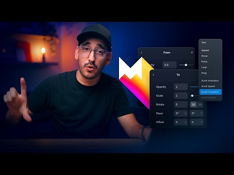 Transforming elements on scroll in Framer (Animation Lesson 8)