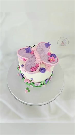 Butterfly-Themed Birthday Cake for Magical Moments