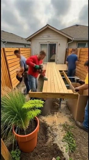 This Backyard Went From TRASH to LUXURY 😱🔥 #transformation