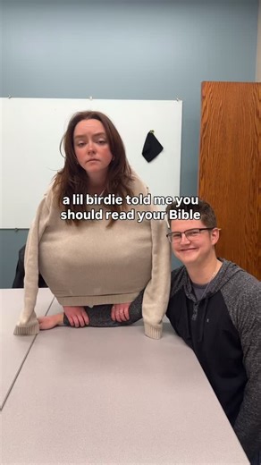 🐦listen to the birdie #birdie #birdietoldme #bible | Bring Your Bible