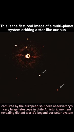 The First Real image of a Multi-Planet Orbiting a Star 🌌🌠