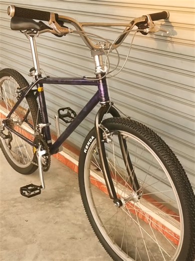 Panasonic Mountain​cat รถญี่ปุ่น​มือสอง​ ลูกค้าส่งมาอัปเกรด​ ทรงนิยมแต่ขอจานหน้า3ใบเผื่อเหลือเผื่อขาด #UpgradedBike #panasonic #mtbvintage #Abicycleservice