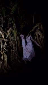 15K views · 1.9K reactions | They say she was the last one out. Pale skin, white eyes, and no mouth. Not sewn shut. Just gone. The corn didn’t just silence her… it changed her. If you see her, don’t speak 蘿 She’s only quiet because something else is listening…. #spookers #creepy #creepypasta #cornevil #cornmaze #haunted #hauntedattraction #makeupsfx #scareactor #unsettling #horror | Spookers Haunted Attractions | Facebook