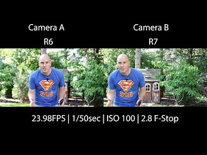Canon R7 Vs R6 | Part 1 | The autofocus was a little shocking