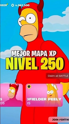 MEJOR MAPA de XP para SUBIR NIVELES RÁPIDO en Fortnite