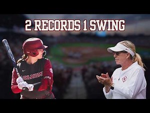 2 RECORDS IN 1 SWING OU Makes NCAA History | Kendall Wells BREAKS OU Record