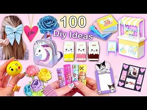 100 FUNNY DIY IDEAS YOU SHOULD DEFINITELY TRY - STATIONERY, PAPER CRAFTS and more...