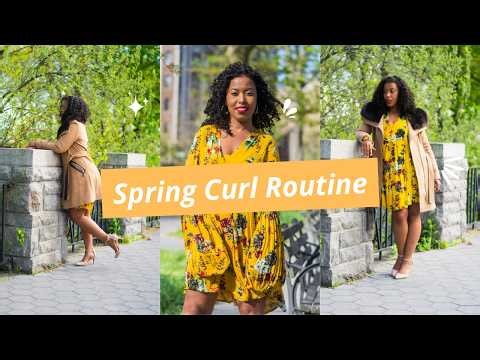 Spring Curly Hair Routine: Adjusting for Humidity, Rain & Frizz