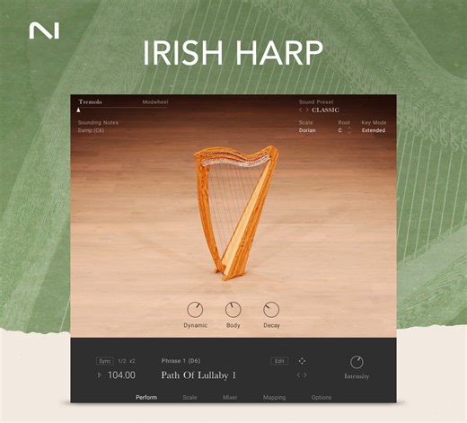 FREE Download: Irish Harp by Native Instruments - Sample Library Review