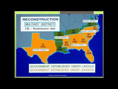 US History #10: The Reconstruction Era