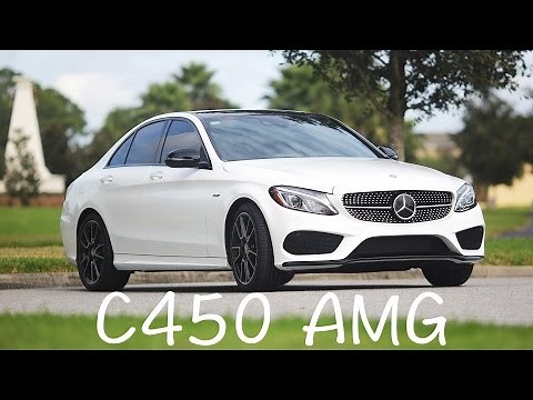 2016 Mercedes Benz C450 AMG 4Matic review W205