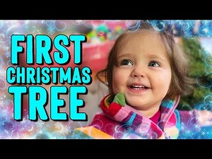 Baby's First Christmas Tree (CUTENESS WARNING!) 🥰🎄 #holidayseason #unboxing #babygirl