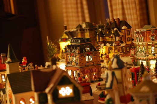 My Favorite Christmas Village Houses