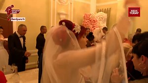 The story of old lady ‘Babushka’, who is now the face of Russian loyalty in this war. India Today’s Geeta Mohan reports from Berdyans'k in Zaporizhzhia where weddings now take place in the marriage bureau under Russian rules. #ReporterDiary (#GeetaMohan) | India Today | Facebook