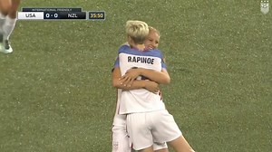 69K views · 2.8K reactions | Was just a matter of time ⏰. Lindsey Horan goes WAY up for her fourth career goal as the #USWNT grabs the early lead! | U.S. Soccer | Facebook