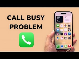 Incoming Call Busy Problem On iPhone (FIXED)