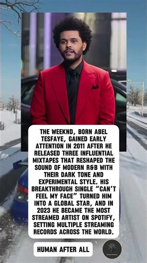 The Weeknd’s Rise From Mixtape Mystery to Global Chart-Shaping Innovator#theweeknd #facts