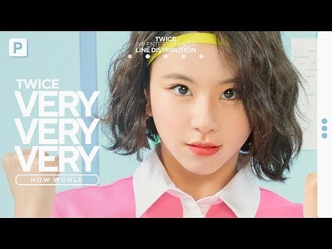 How Would TWICE Sing IOI - Very Very Very? // Line Distribution