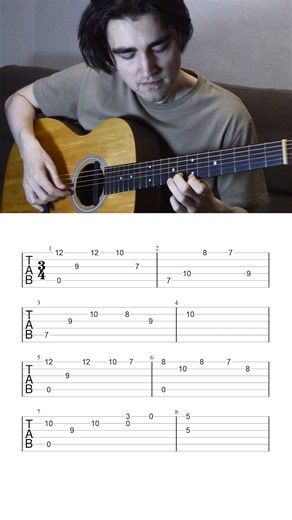 Skyrim Secunda - piano solo arranged for guitar