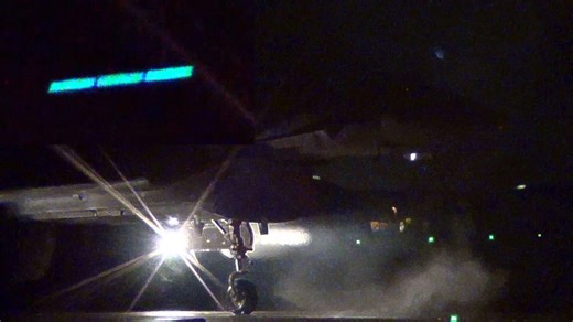 Watch RAF Typhoons Blast Off in Heavy Rain