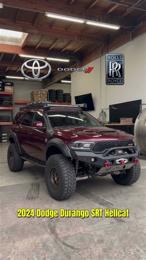 Tundra TRD Pro vs Durango Hellcat vs Cullinan! Lifted 4x4 Battle 🔥 #Shorts