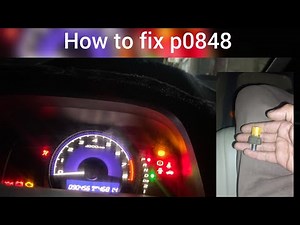 How to Fix P0848 Transmission Fluid Pressure Switch B – 3rd Clutch Circuit High Error