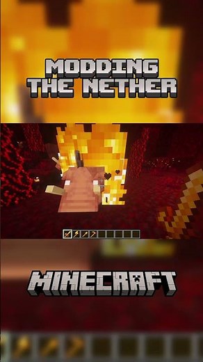 I am become BLAZE This mod is awesome 🛠️ #Minecraft #MinecraftMods #Nether #Modding