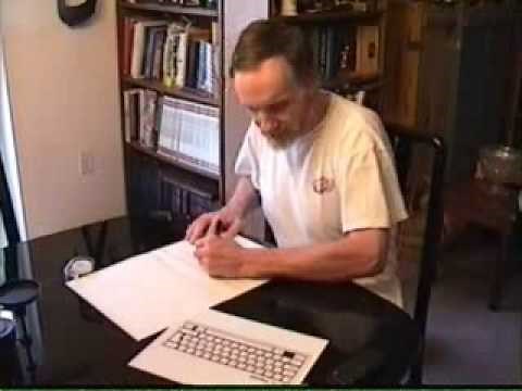 How to make a paper laptop computer